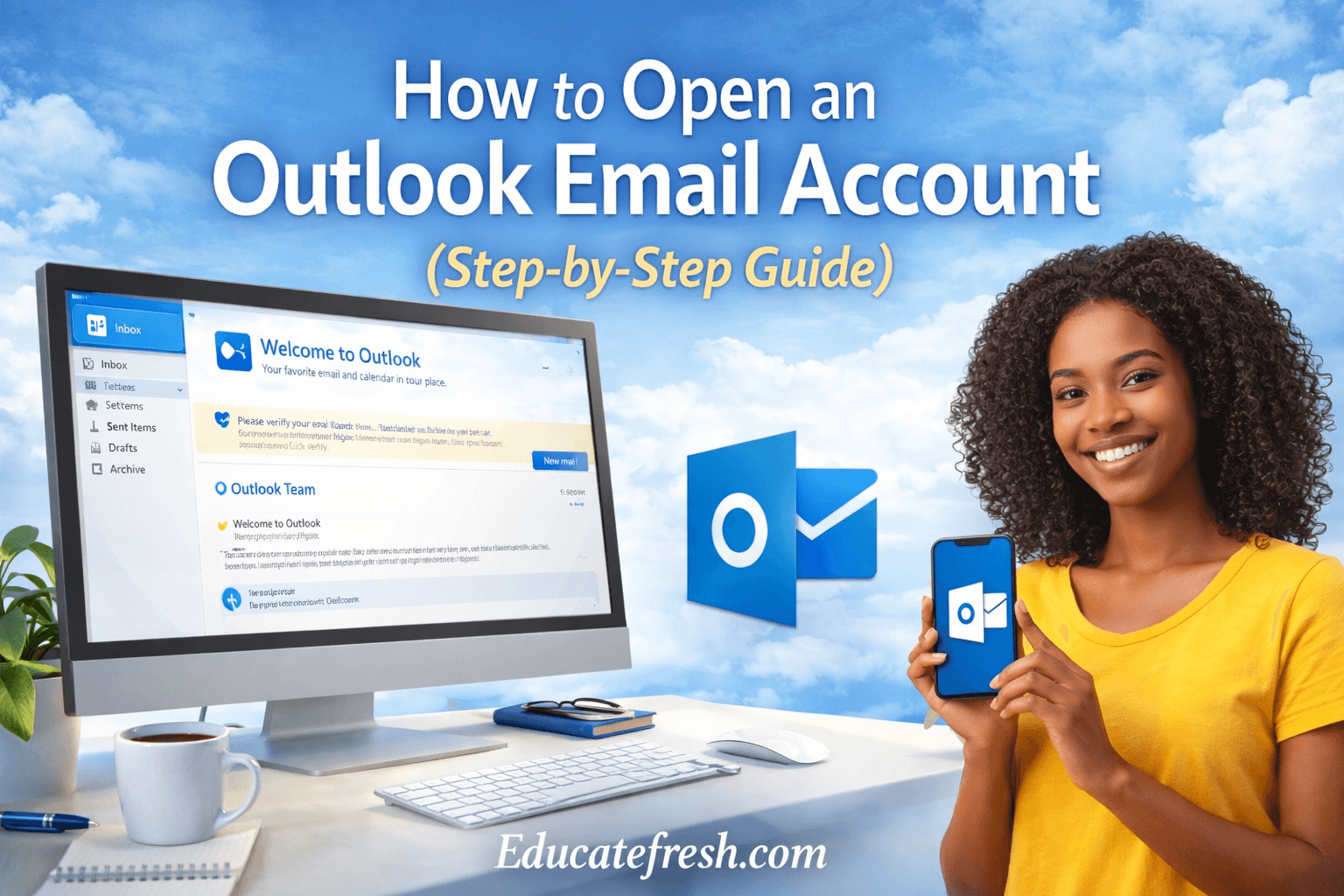 How to Open an Outlook Email Account (Step-by-Step Guide)