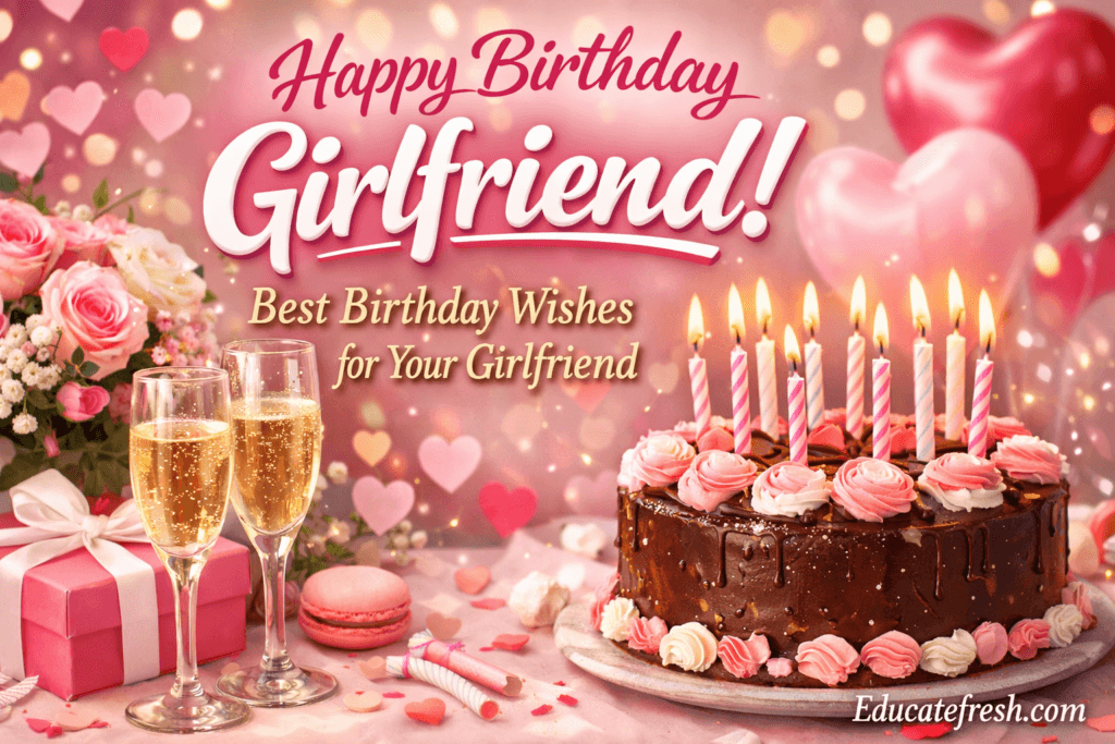 Happy Birthday Girlfriend: Best Birthday Wishes for your Girlfriend