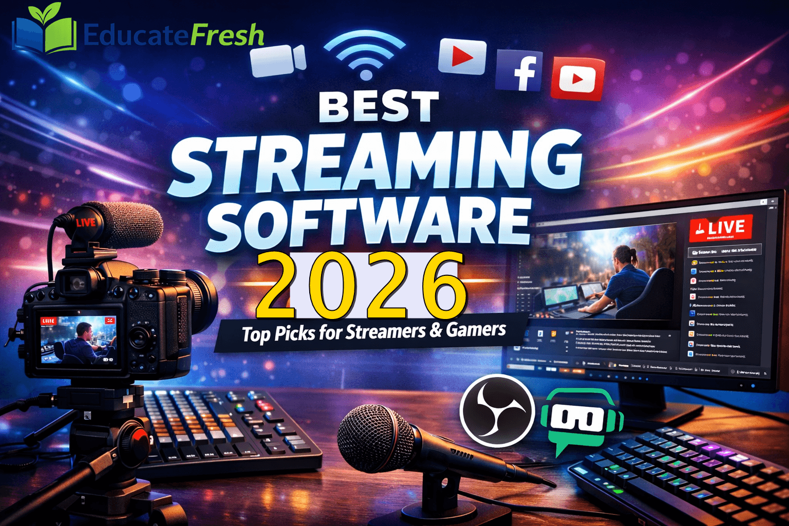 Best Streaming Software in 2026: Ultimate Guide for Streamers