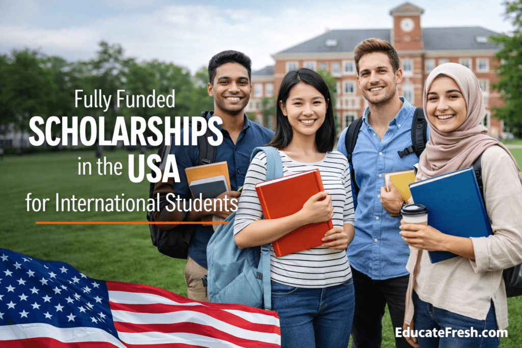 Fully Funded Scholarships in the USA for International Students