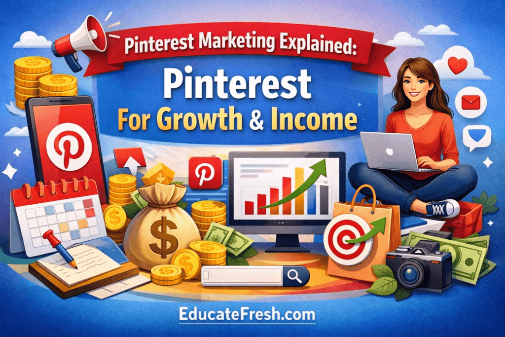 Pinterest Marketing Explained: Pinterest For Growth & Income
