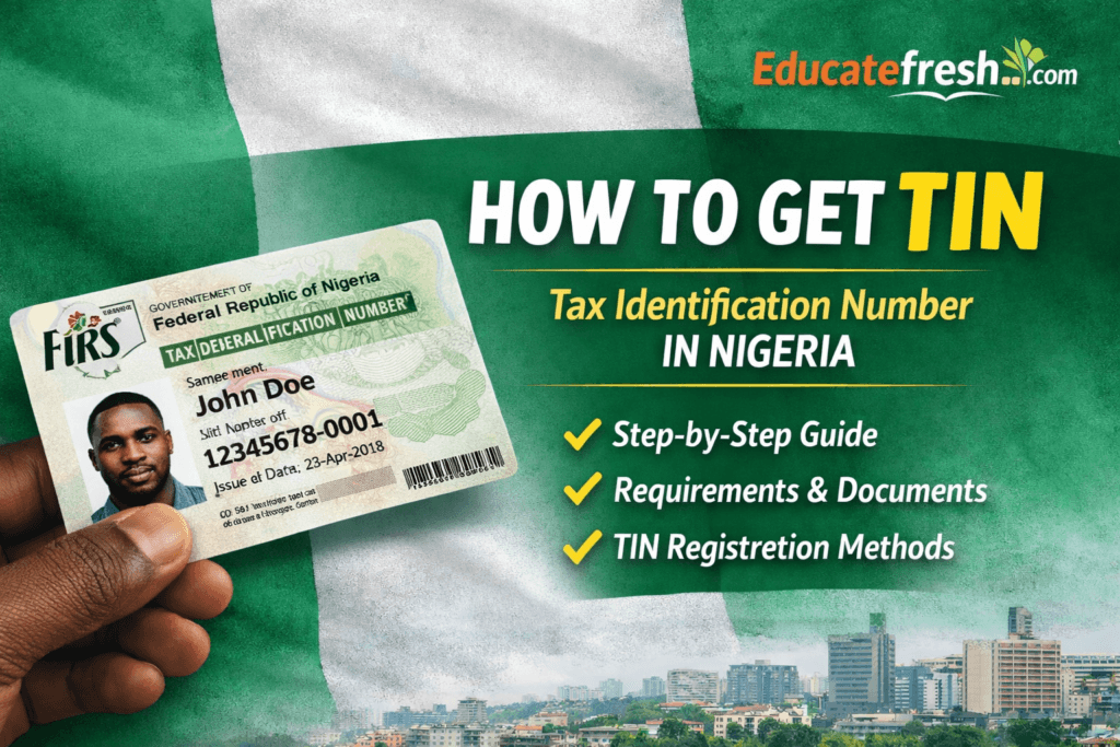 TIN Registration Nigeria: How to Get TIN Online - FIRS TIN