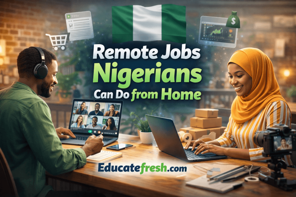 Remote Jobs Nigerians Can Do from Home – Online Jobs Nigeria