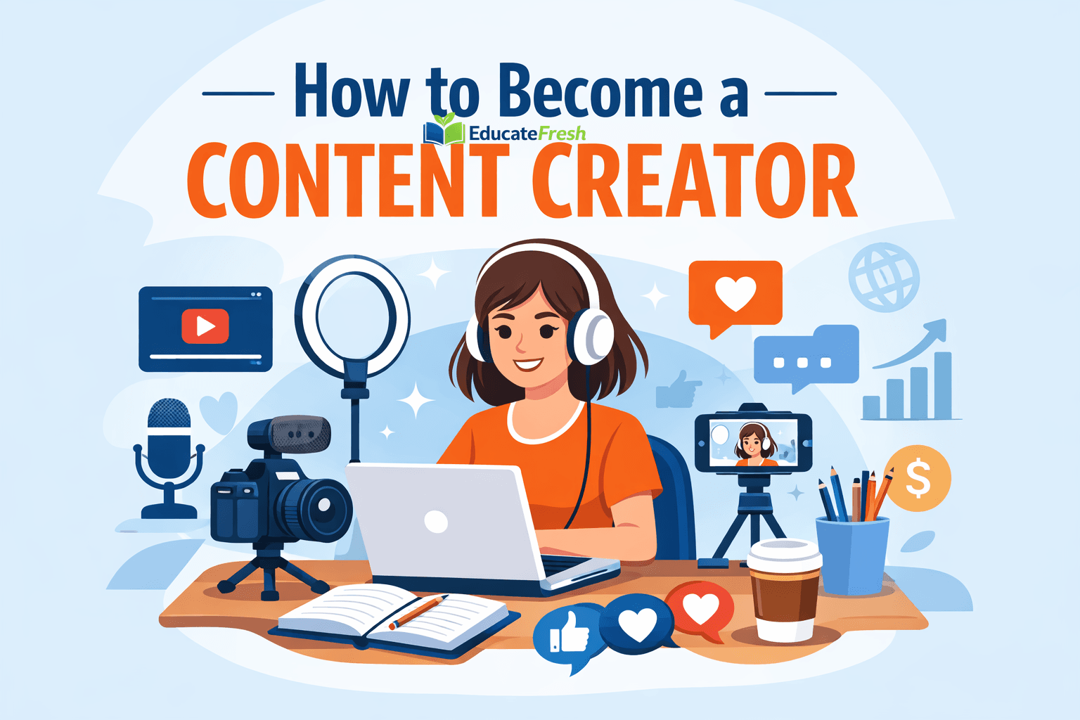 How To Become a Content Creator: Beginner Content Creator Tips