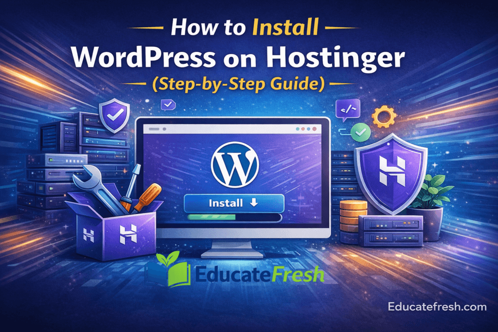 How to Install WordPress on Hostinger (Step-by-Step Guide)