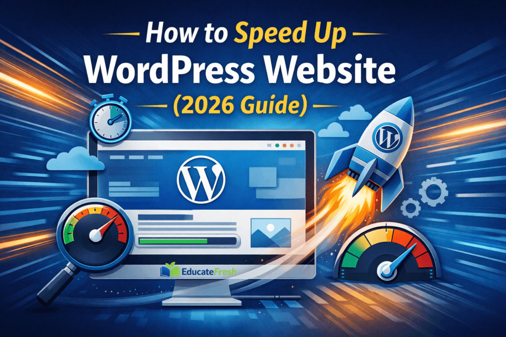How to Speed Up WordPress Website (2026 Guide)
