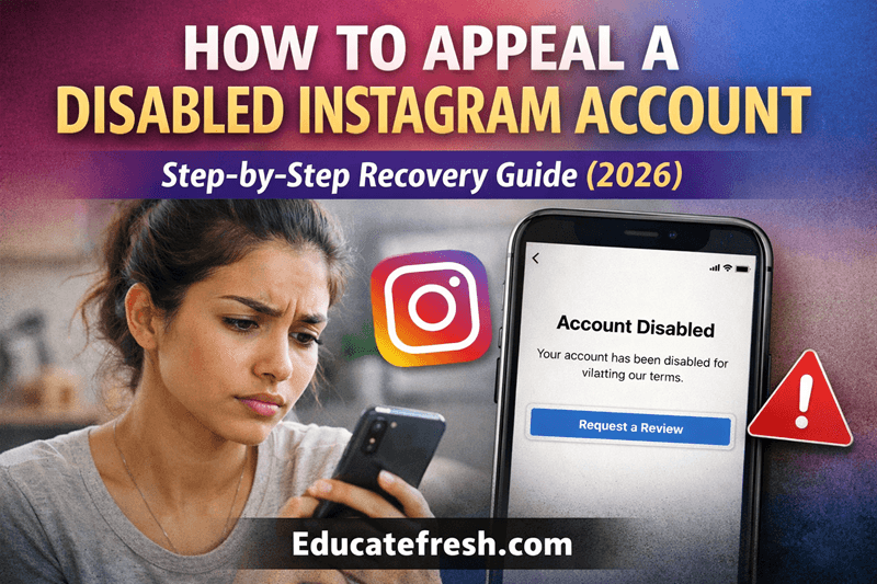 How to Appeal a Disabled Instagram Account (Step-by-Step Guide)
