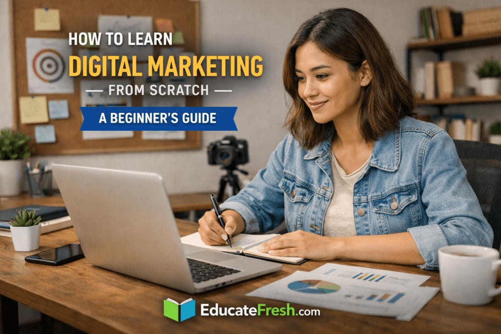 How to Learn Digital Marketing from Scratch: A Beginner’s Guide