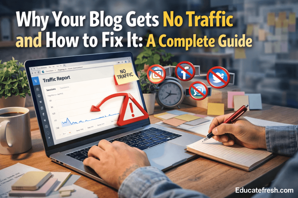 Why Your Blog Gets No Traffic and How to Fix It: A Complete Guide