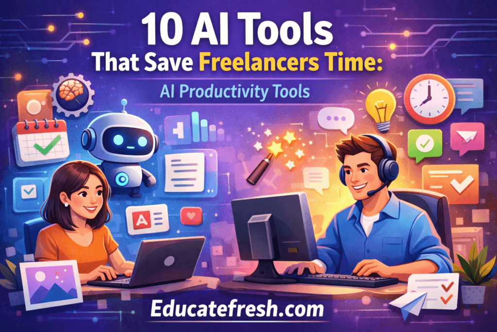 10 AI Tools That Save Freelancers Time: AI Productivity Tools