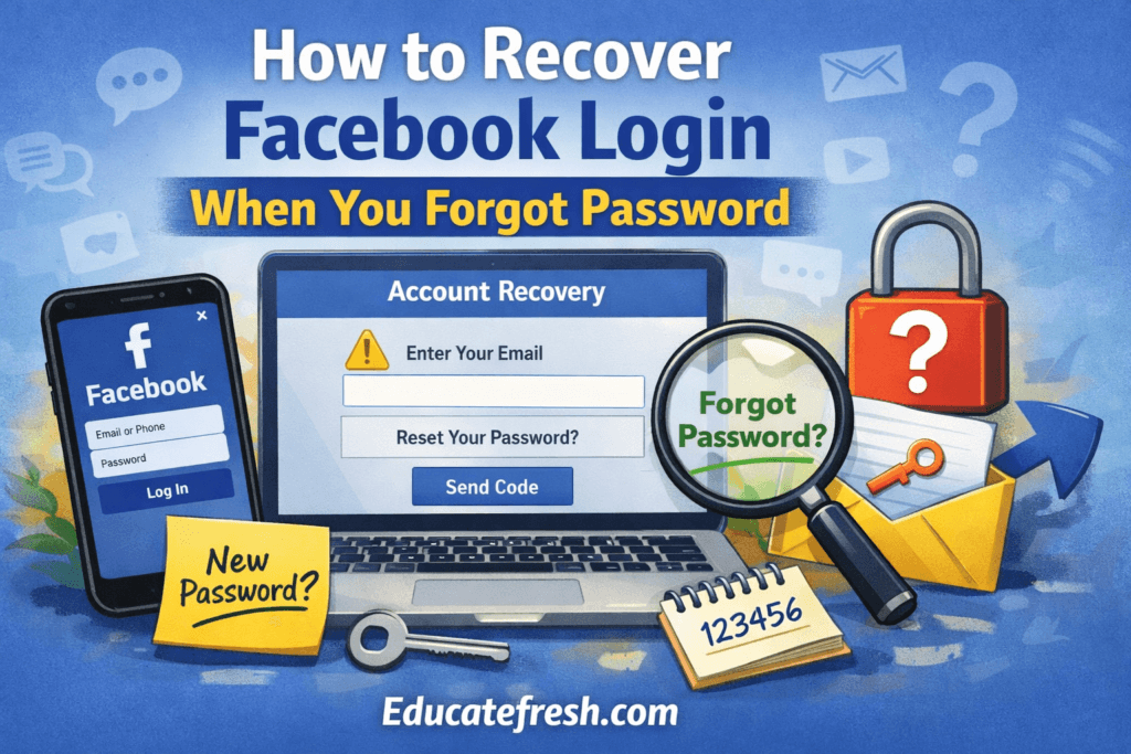 How to Recover Facebook Login When You Forgot Password