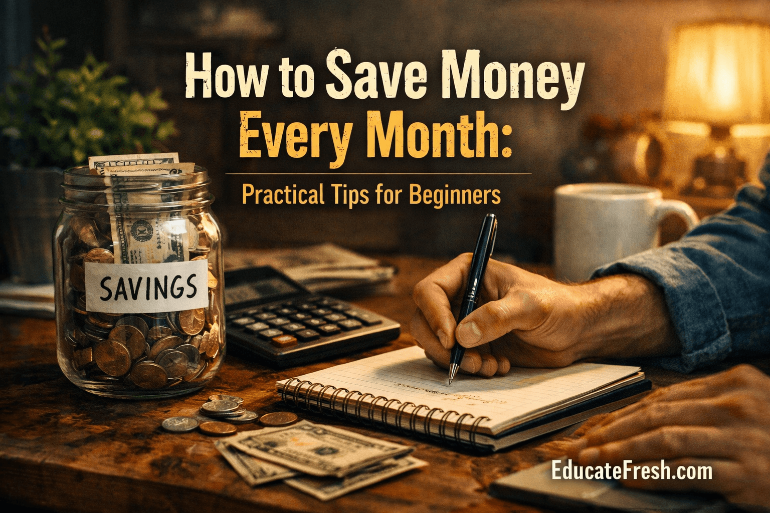 How to Save Money Every Month: Practical Tips for Beginners