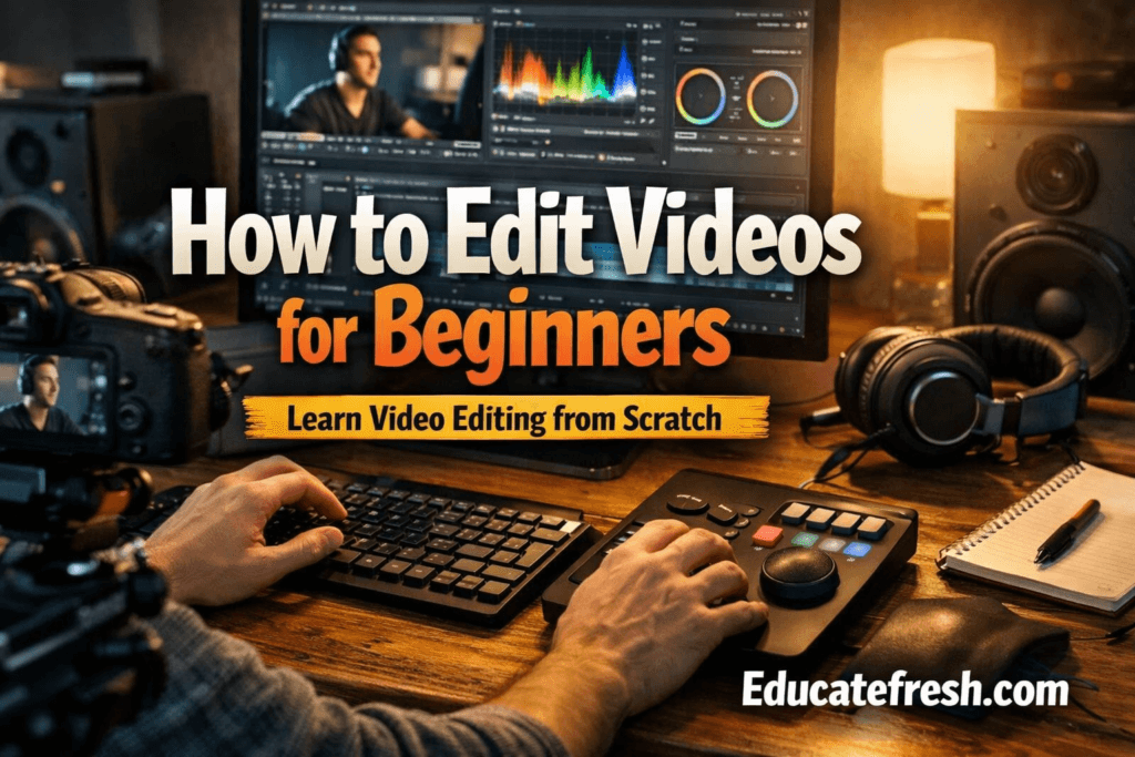 How to Edit Videos for Beginners: Learn Video Editing from Scratch