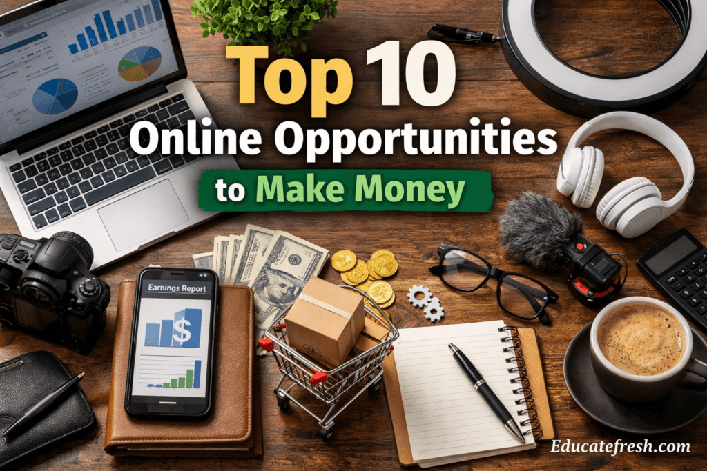 Top 10 Online Opportunities to Make Money: Passive Income