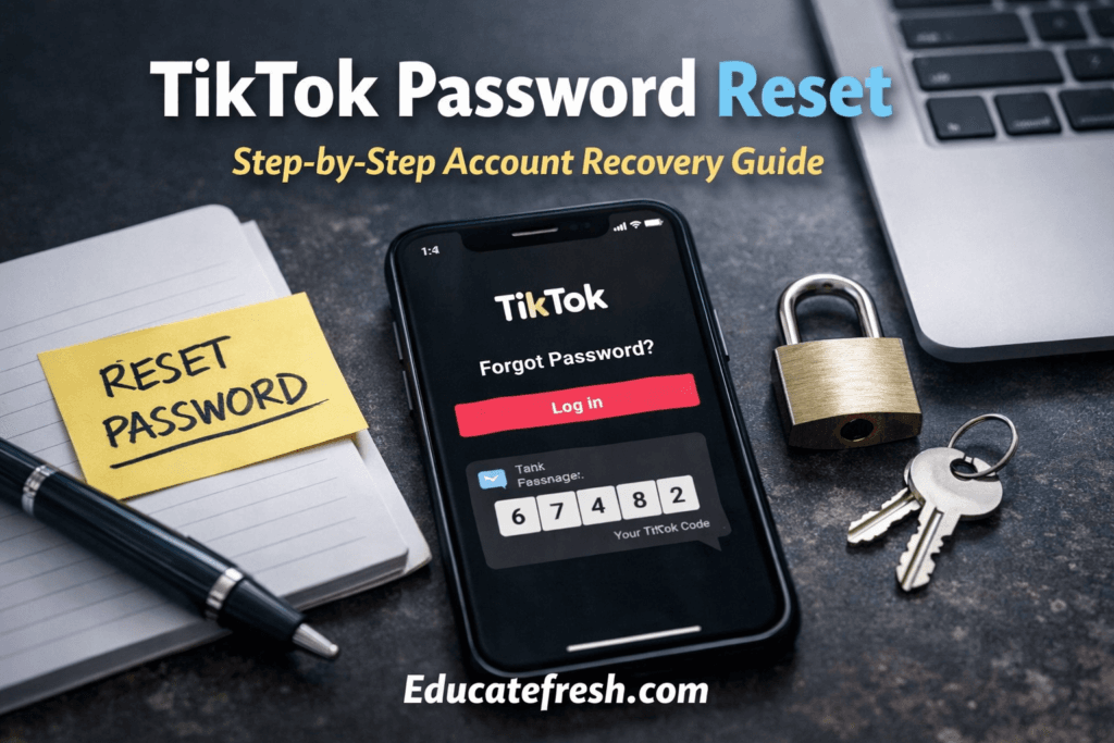 How to Reset TikTok Password Without Phone Number (Guide)