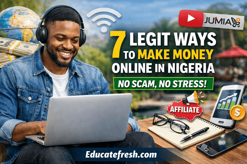 7 Legit Ways to Make Money Online in Nigeria Without Scam