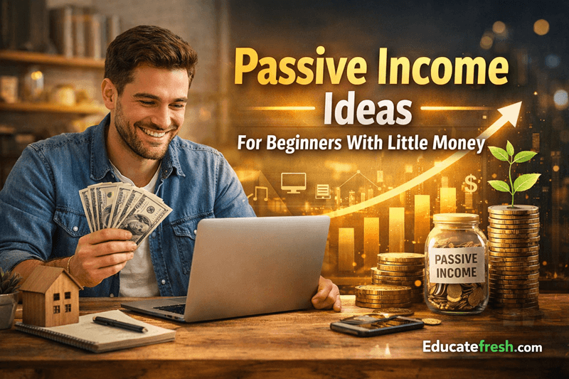 Passive Income Ideas For Beginners With Little Money