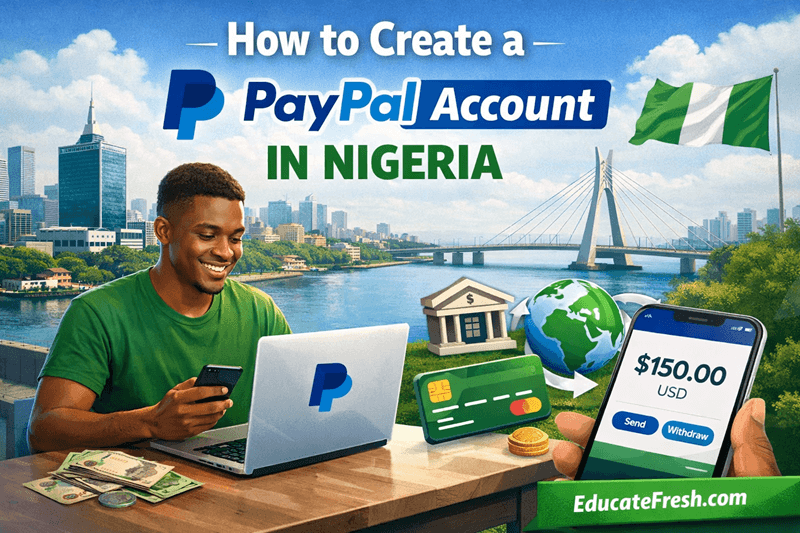 How to Create PayPal Account in Nigeria (Step-by-Step Guide)