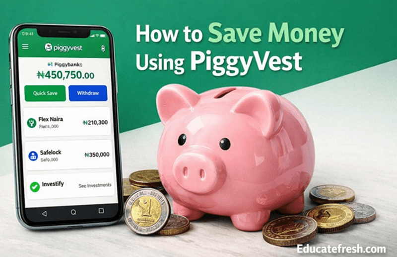 How to Save Money Using PiggyVest: Simple Guide for Beginners