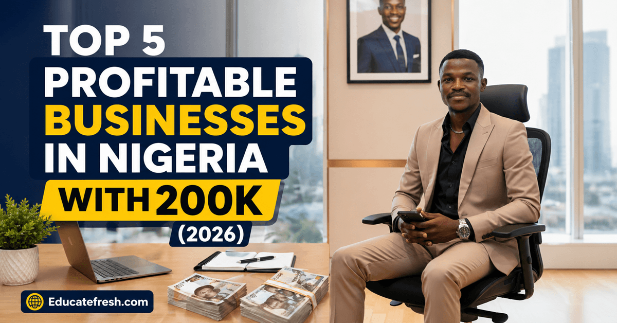 profitable businesses in Nigeria with 200k