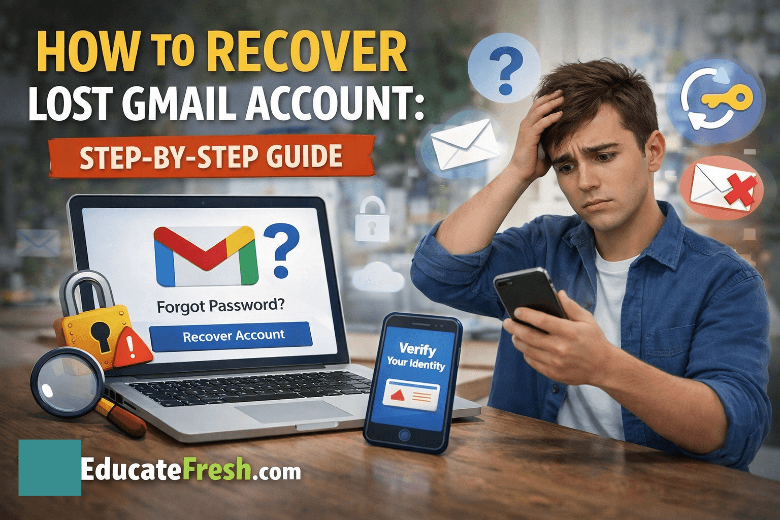 How to Recover Lost Gmail Account: Step‑by‑Step Guide