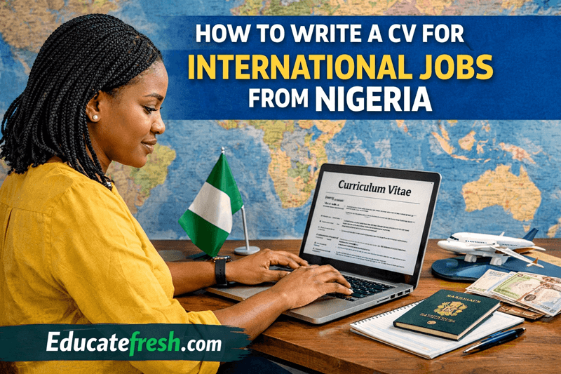 How to Write a CV for International Jobs from Nigeria