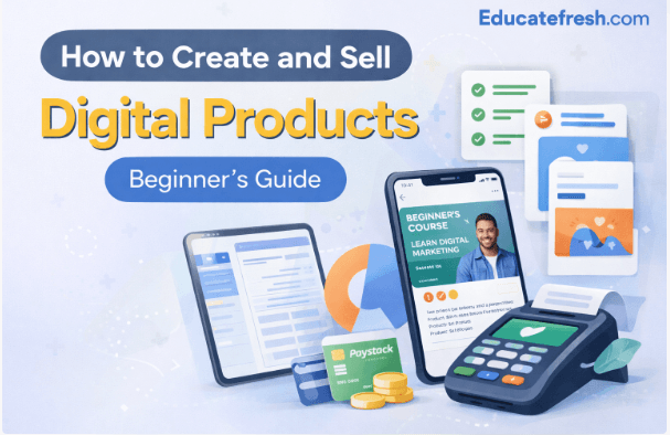 How to Create and Sell Digital Products (Beginner’s Guide)