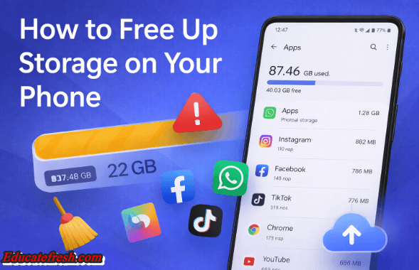 How to Free Up Storage on Your Phone (Beginner’s Guide)