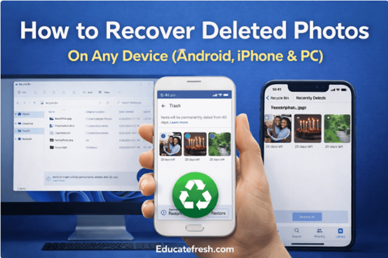How to Recover Deleted Photos on Any Device