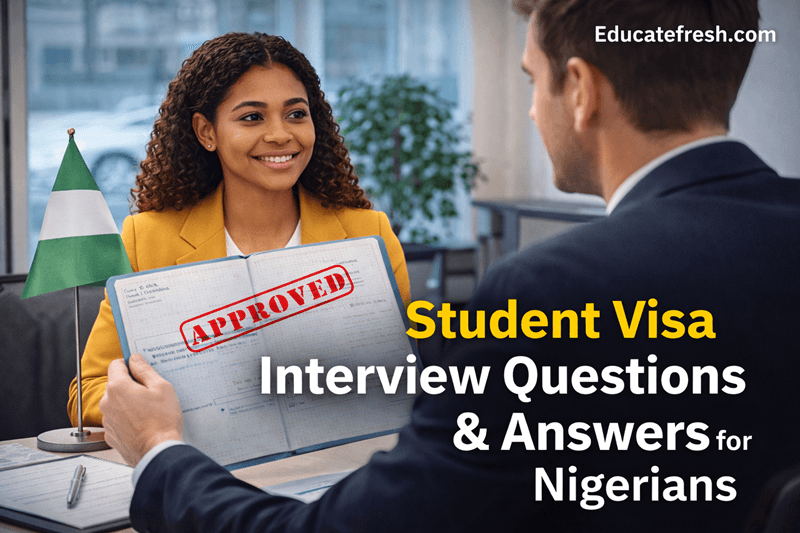 Student Visa Interview Questions and Answers for Nigerians