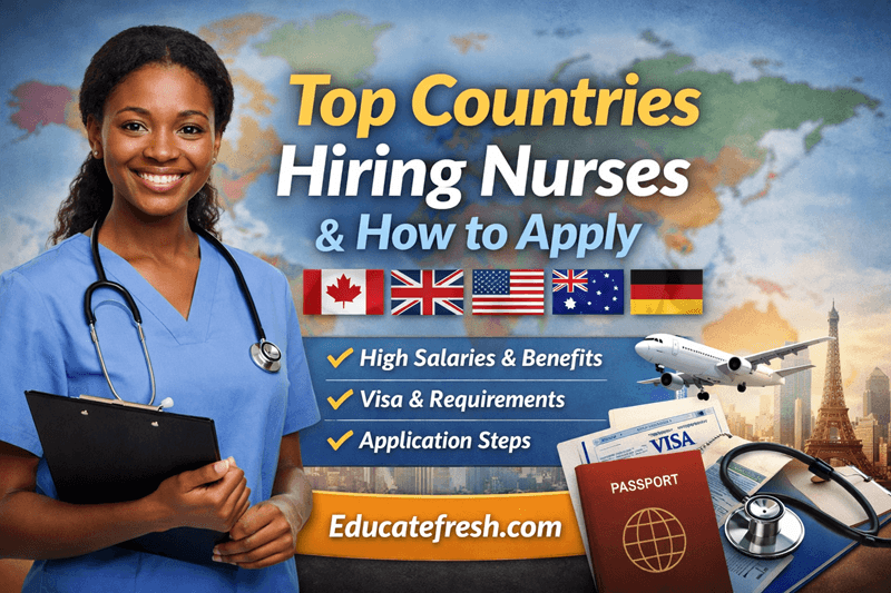 Top Countries Hiring Nurses and How to Apply (Global Guide)