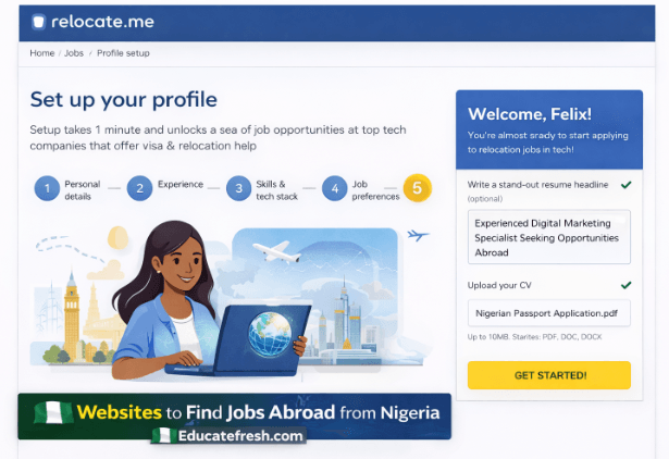 5 Legit Websites to Find Jobs Abroad from Nigeria (Simple Guide)