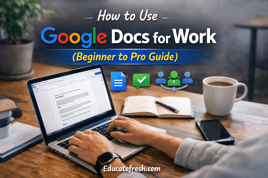 How to Use Google Docs for Work (Beginner to Pro Guide)