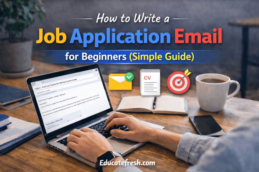 How to Write a Job Application Email for Beginners (Simple Guide)