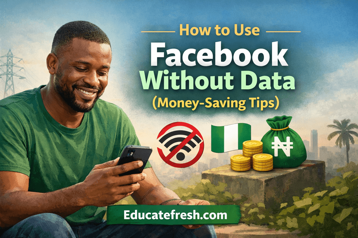 How to Use Facebook Without Data in Nigeria (Money-Saving Tips)